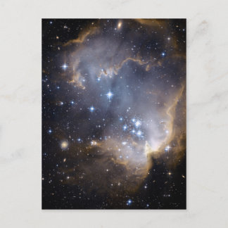 Carte Postale NGC 602 étoiles brillantes NASA