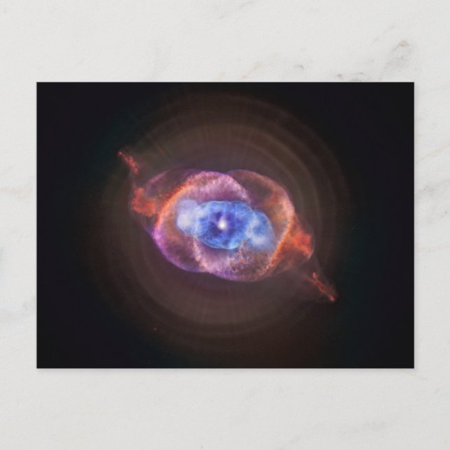 Carte Postale NGC 6543 : Nébuleuse de l'oeil du chat (Devant)