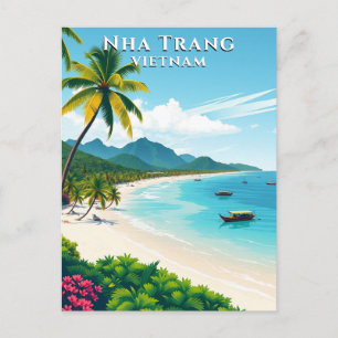 Carte Postale Nha Trang Vietnam Plage Voyage