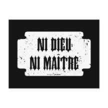 Ni dieu ni maître