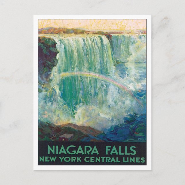 Carte Postale Niagara Falls New York Amérique (Devant)