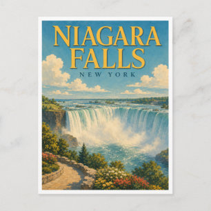 Carte Postale Niagara Falls New York Horseshoe Falls GeoSaga