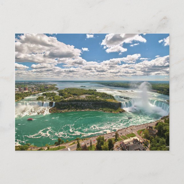 Carte Postale Niagara Falls, Ontario, Canada (Devant)