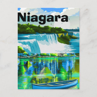Carte Postale Niagara Falls Ontario Travel Postcard, Travel Wall