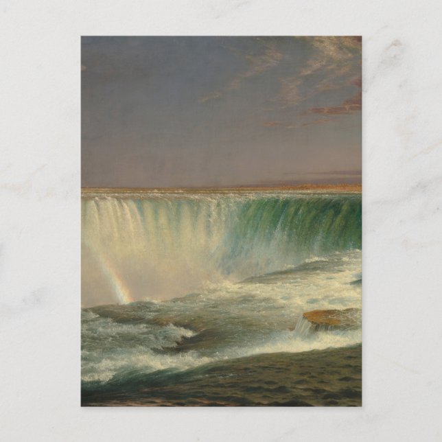 Carte Postale Niagara Falls par Frederic Edwin Church (Devant)
