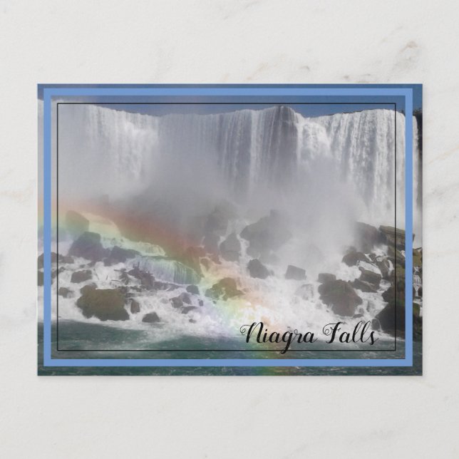Carte Postale Niagara Falls Rainbow (Devant)