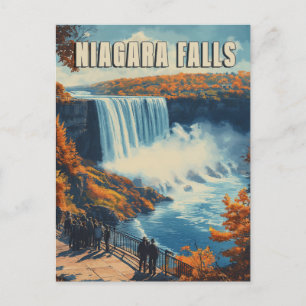 Carte Postale Niagara Falls : Superbes chutes d'eau
