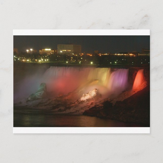 Carte Postale niagra falls (Devant)