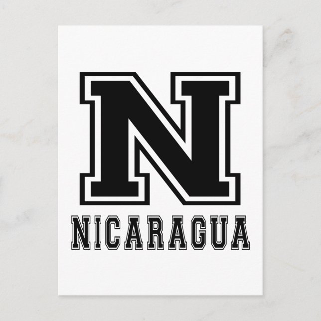 Carte Postale Nicaragua Designs (Devant)