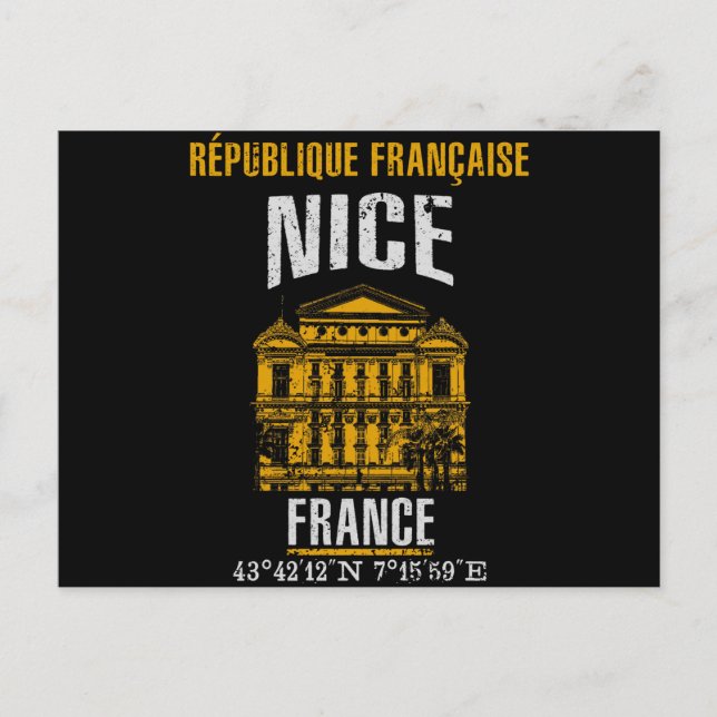 Carte Postale Nice (Devant)
