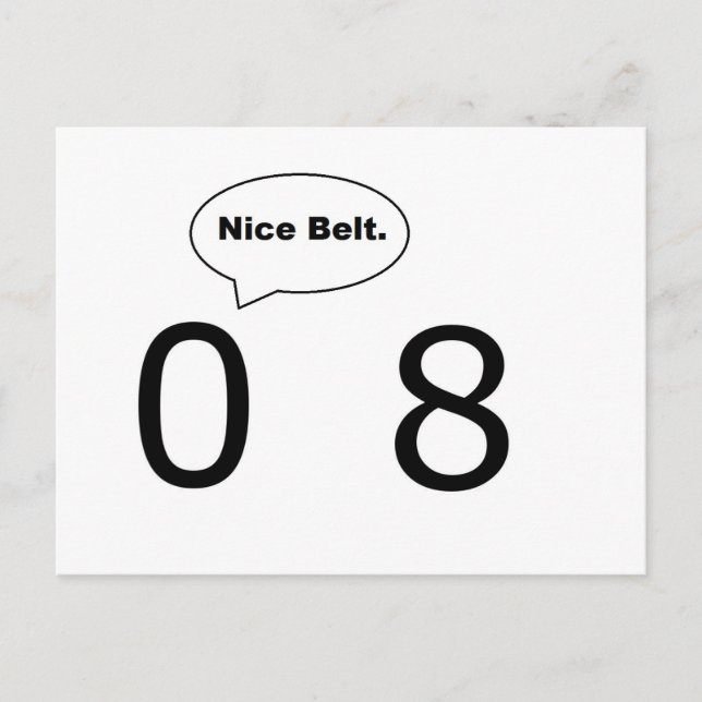 Carte Postale Nice Belt (Devant)