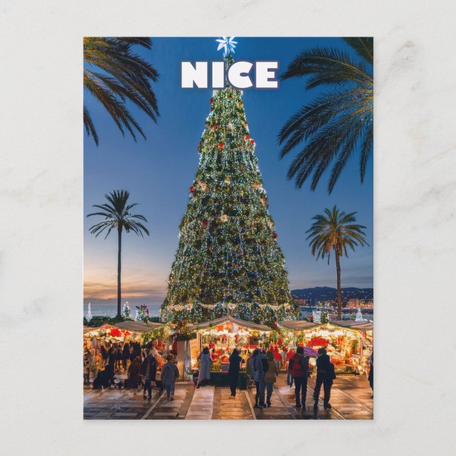 Carte Postale Nice Christmas Magic (Devant)