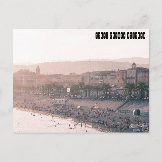 Carte Postale Nice, Côte d'Azur (Devant)