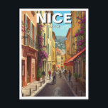 Carte Postale Nice France Travel<br><div class="desc">Nice, France, est une ville méditerranéenne magnifique sur la Côte d'Azur, connue pour ses belles plages, sa vieille ville animée et son riche patrimoine culturel. Situé entre mer et montagne, Nice bénéficie d'un climat doux toute l'année, ce qui en fait une destination prisée pour la détente et les visites touristiques....</div>