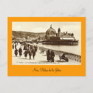 Carte postale, Nice, Palais de la Jetee