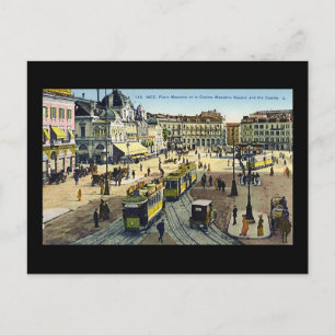 Carte Postale Nice, Place Massena et le Casino