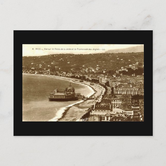 Carte Postale Nice, promenade des Anglais (Devant)