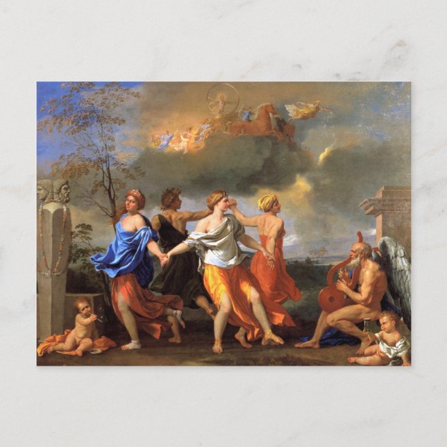 Carte Postale Nicolas Poussin Art (Devant)