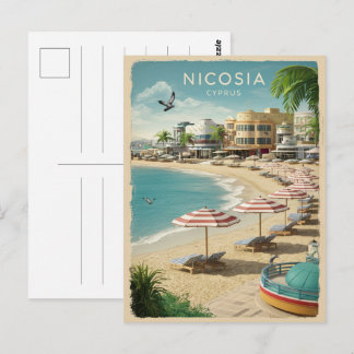 Carte Postale Nicosie, Capitale de Chypre Cadeaux souvenirs vint