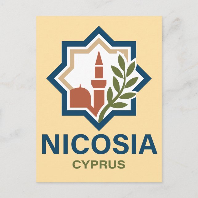 Carte Postale Nicosie Chypre Méditerranée (Devant)