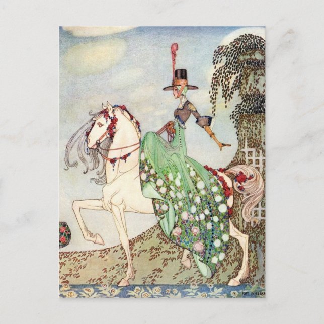 Carte Postale Nielsen's In Powder et Crinoline (Devant)