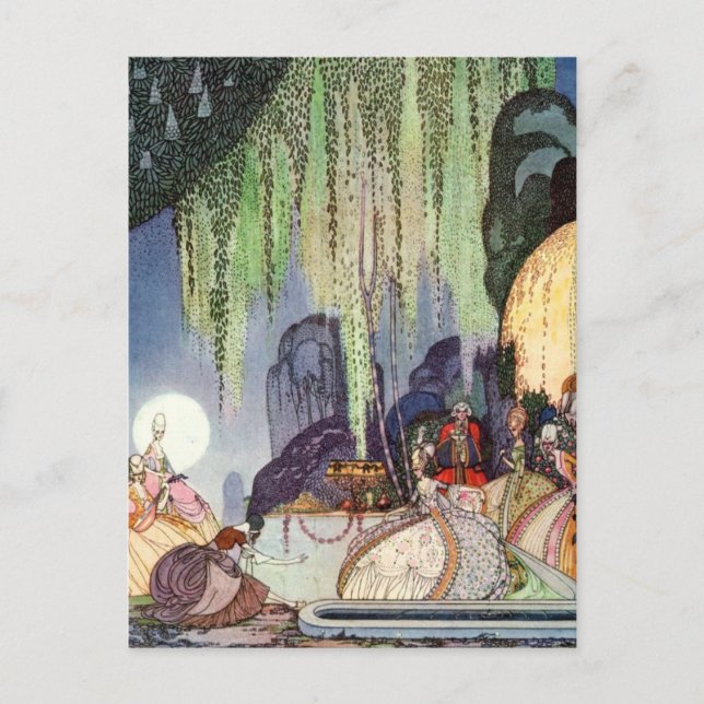 Carte Postale Nielsen's In Powder et Crinoline (Devant)