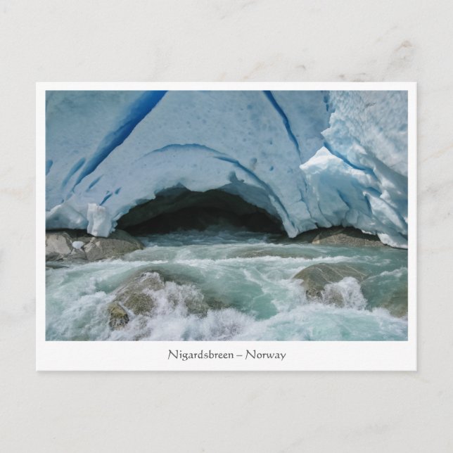 Carte Postale Nigardsbreen Norvège (Devant)