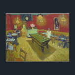 Carte Postale Night Cafe Place Lamartine, Vincent van Gogh<br><div class="desc">Night Cafe à la Place Lamartine à Arles, Vincent van Gogh. Huile sur toile, 70 x 89 cm. New Haven (CT, USA), Yale University Art Gallery. F 463, JH 1575 Vincent écrit de ce tableau à son frère Theo : Sur ma photo du "Night Café" j'ai essayé d'express l'idée que...</div>