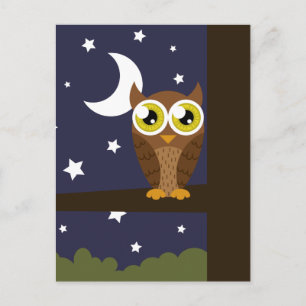 Carte postale "Night Owl"