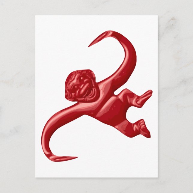 Carte Postale Nightmare Retro Toy Monkey (Devant)
