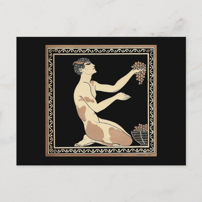 Carte Postale Nijinsky no 3, 1913 (Devant)