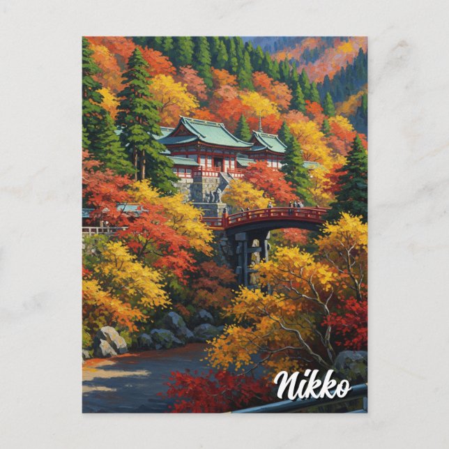 Carte Postale Nikko Japan Travel (Devant)