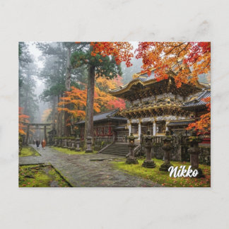 Carte Postale Nikko Japan Travel