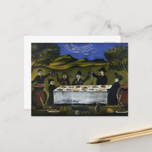 Carte Postale Niko Pirosmani, peintre géorgien