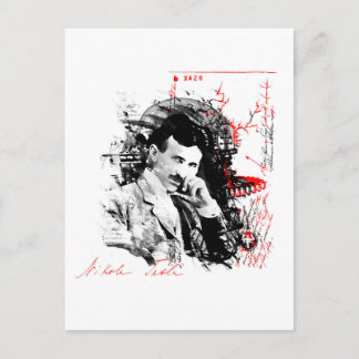 Carte Postale Nikola Tesla