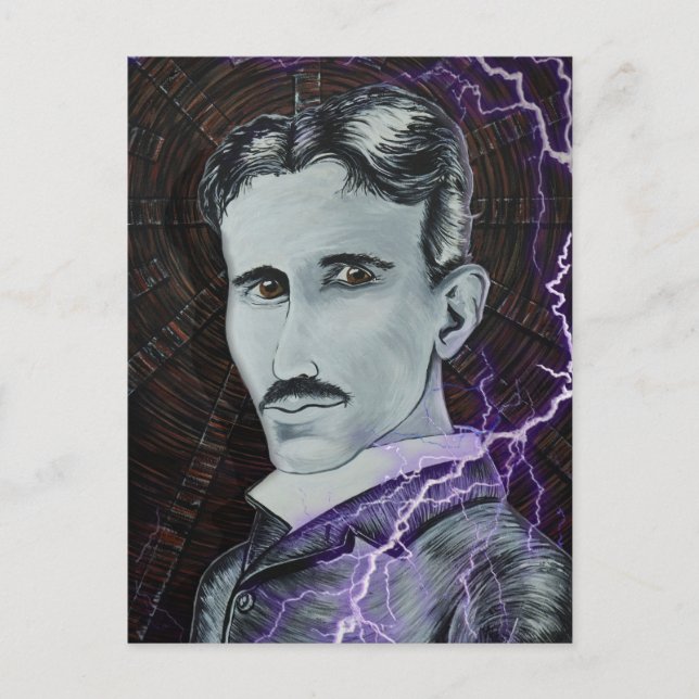 Carte Postale Nikola Tesla (Devant)