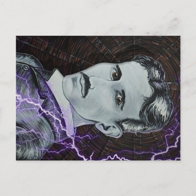 Carte Postale Nikola Tesla (Devant)