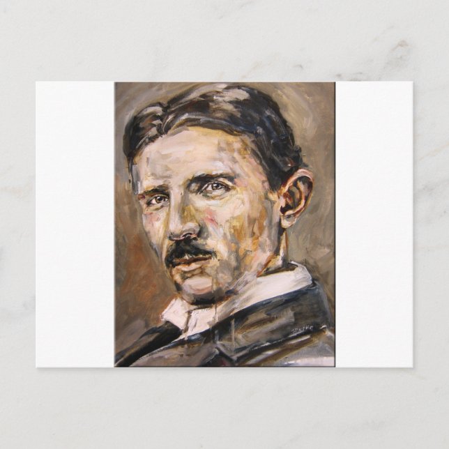 Carte Postale Nikola Tesla (Devant)