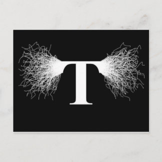 Carte Postale Nikola Tesla - Tesla Coil - Éclair