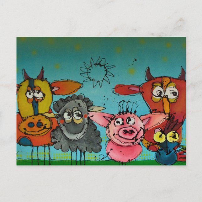 Carte Postale n'importe qui pietje vu ? (Devant)