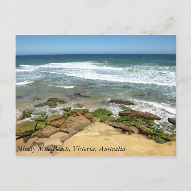 Carte Postale Ninety Mile Beach, Victoria, Australie (Devant)