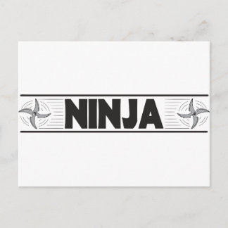 Carte Postale ninja