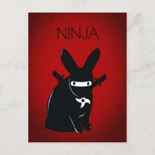 CARTE POSTALE NINJA