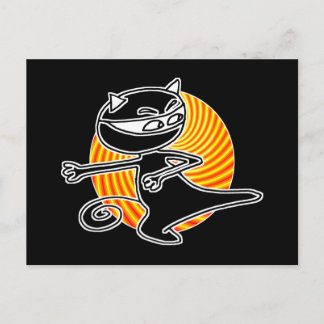 Carte Postale Ninja