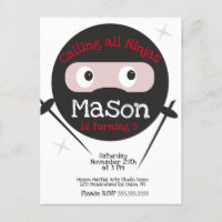 Ninja Arts Martiaux Karate Boys Anniversaire N'Imp