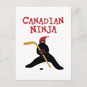 Carte Postale Ninja canadien