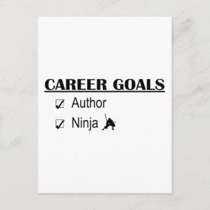 Carte Postale Ninja Career Goals - Auteur