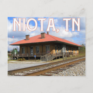 Carte Postale Niota, TN Historic 1854 Train Station