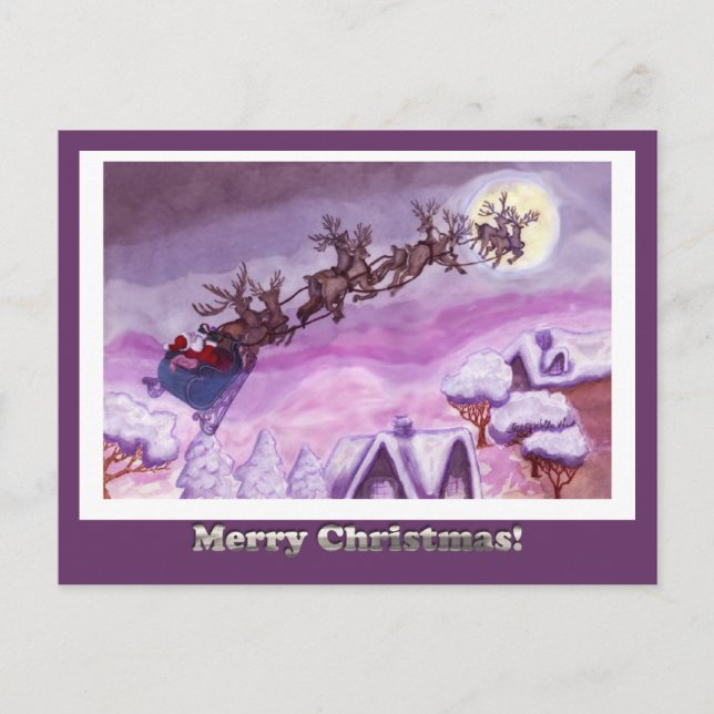 Carte postale Nite avant Noël - Customisé (Devant)