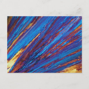 Carte Postale Nitrate de tulium au microscope